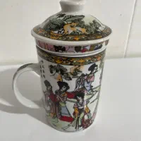 لیوان دمنوشساز چینی، تعدادی لیوان و استکان|ظروف سرو و پذیرایی|چابهار, |دیوار