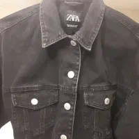 کاپشن جین zaraزارا اصل اروپا m|لباس|تهران, دبستان|دیوار