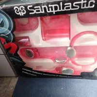 اینه سرویس رنگ ابی صورتی