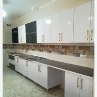 دور طوسی کابینت کد۲۹ویترین|مصالح و تجهیزات ساختمان|خرم‌آباد, |دیوار