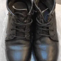 پوتین چرم اصل سایز ۴۰