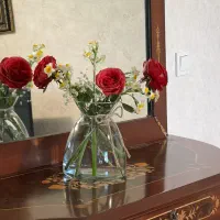 اینه کنسول چوبی