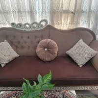 مبلمان هشت نفره با میزوسط|مبلمان خانگی و میز عسلی|اصفهان, فرح آباد|دیوار