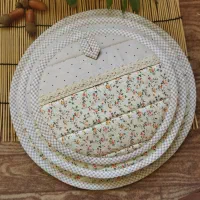 سرویس آشپزخانه آماده ی فروش با پارچه کتان نخ ترک|سفره، حوله، دستمال آشپزخانه|قیدار, |دیوار