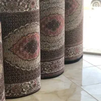 کناره فرش نقشه ریز ماهی