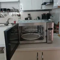 مایکرویو پاناسونیک اصل ژاپن ۴۲ سیلور|اجاق گاز و لوازم برقی پختوپز|پردیس, فاز ۹|دیوار