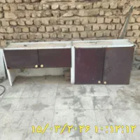 دوعدد کابینت ورق سفید ضخیم