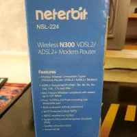 مودم neterbit nsl--224|مودم و تجهیزات شبکه|تهران, تاکسیرانی|دیوار
