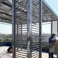 ساخت و نصب سازه فلزی و درب