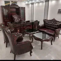 میز مدیریت و مبلمان اداری کلاسیک