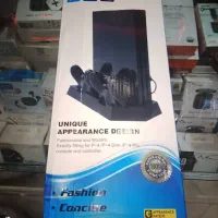 پایه فن همراه استند شارژ PS4