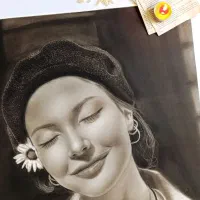 آموزش نقاشی سیاه قلم|خدمات آموزشی|بندر گز, |دیوار