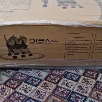 کالسکه دوقلویی اکبند|کالسکه و لوازم جانبی|تبریز, |دیوار