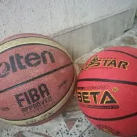 حلقه فنری بسکتبال با تور و توپ سایز 7 و 5|ورزشهای توپی|قائمشهر, |دیوار