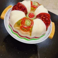 کیک وژله خانگی|خوردنی و آشامیدنی|آبیک, |دیوار