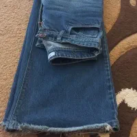 شلوار لی بگ شافل و شلوار فوتر مام قد 90