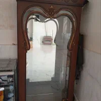 بوفه چوبی گردو|بوفه، ویترین، کنسول|ایلخچی, |دیوار