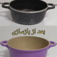 باز سازی قابلمه چدن و تفلن|خدمات پیشه و مهارت|مشهد, شهرک امام هادی (شهرک غرب)|دیوار