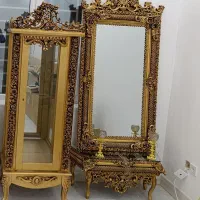 ست بوفه و آینه شمعدان