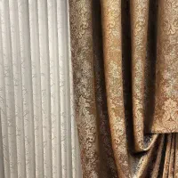 تعدادی مخمل طلا کوب پرده|پرده، رانر، رومیزی|قم, زاد|دیوار