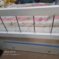 تخت خواب کودک نوجوانی در حد نو|تخت و سرویس خواب|زنجان, |دیوار