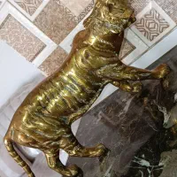 ببر آهو خر قو برنجی|مجسمه، تندیس، ماکت|پاکدشت, پاکدشت (مامازند)|دیوار