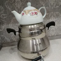 قوری کتری نو یک بار بیشتر استفاده نشده