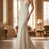 لباس عروس مدل اروپایی