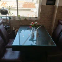 میز ناهارخوری|میز و صندلی غذاخوری|لاهیجان, مهرگان|دیوار