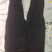 شلوار کتان مشکی وارداتی قد ۹۰