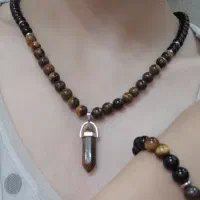 گردنبند های مردانه ی سنگی