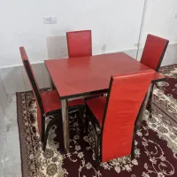 میز عسلی رستوران نو 4 نفره