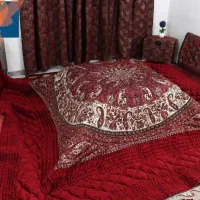 لحاف کرسی مدل سپیدار 4 در 4 سنتی کامل دست دوز|رختخواب، بالش، پتو|تهران, شهرک ولیعصر جنوبی|دیوار