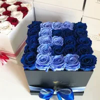 انواع گل های ربانی به صورت تک شاخه،دسته گل و باکس|گل مصنوعی|جیرفت, |دیوار