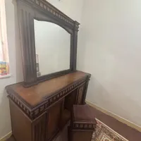 سرویس خواب دونفره کامل چوبی|جاکفشی، کمد، دراور|امیدیه, |دیوار