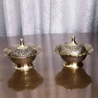 قندان برنزی طاووس (توضیحات بخونید )|ظروف سرو و پذیرایی|تهران, خاک سفید|دیوار