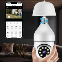 فناوری نوین نظارتی/با دوربین لامپی چرخشیSnapUp|خدمات پیشه و مهارت|زاهدان, |دیوار