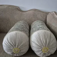 دو عدد بالشت لوله ایی نوی نو