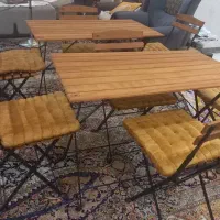 میز و صندلی ۸ نفره تاشو