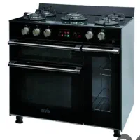 گاز طرح فر آرویک رنگ مشکی مدل 543