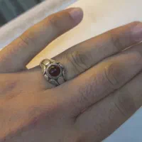 انگشتر عقیق یمنی کهنه دومهر|جواهرات|قنوات, |دیوار