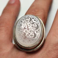 عقیق خطی یمنی دستساز