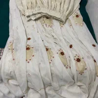 پرده پذیرایی جنس کتان