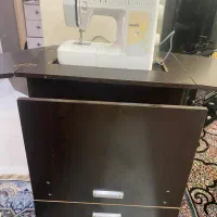 میزچرخ خیاطی به همراه چرخ