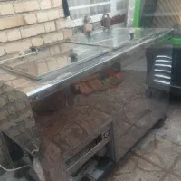 فروش فریزر زمینی چهار درب استیل