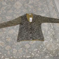 ژاکت زارا پوست حیوان پلنگی اصل|لباس|رشت, شالکو|دیوار