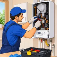سرویس کامل انواع پکیج و آبگرم کن دیواری در شرق