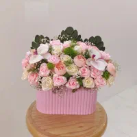 باکس گل و دسته گل های ربانی  مصنوعی