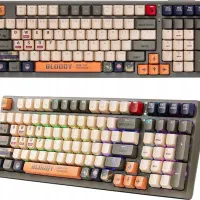 ماوس و کیبورد گیم همراه کولپد لپتاپ|قطعات و لوازم جانبی رایانه|ایلام, |دیوار