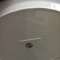 ظروف گل سرخی قدیمی|ظروف سرو و پذیرایی|فلاورجان, |دیوار